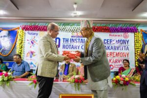 10th installation ceremony rotary club of kakarvitta 63