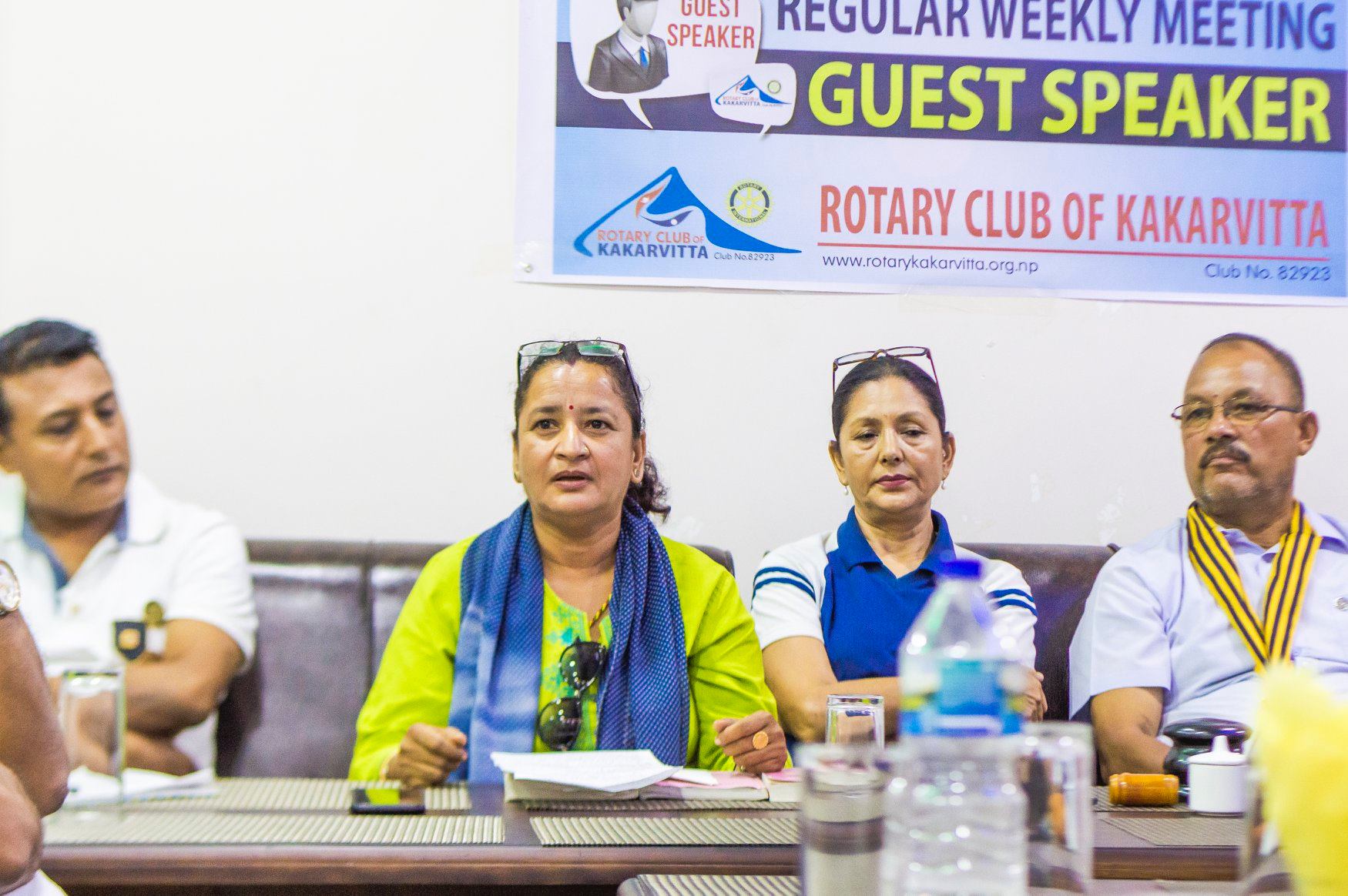 Guest Speaker Advocate Laxmi Devi Khanal Koirala Rotary Club Of Kakarvitta 2