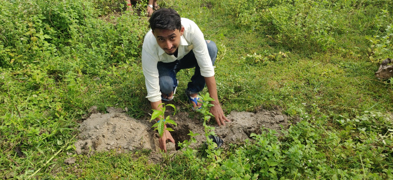 Rudraksha Plantation Program At Mechi Bishramalaya Rotary Club Of Kakarvitta 19