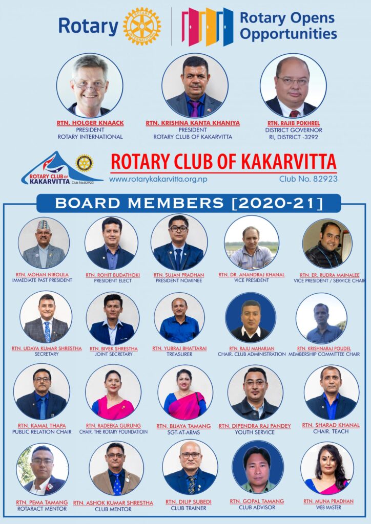 rotary board 2020 21