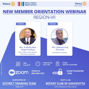 new member orientation webinar region 7 rotary club of kakarvitta 1