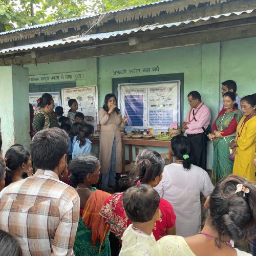 Nutrition Program @ Mechinagar Ward 5