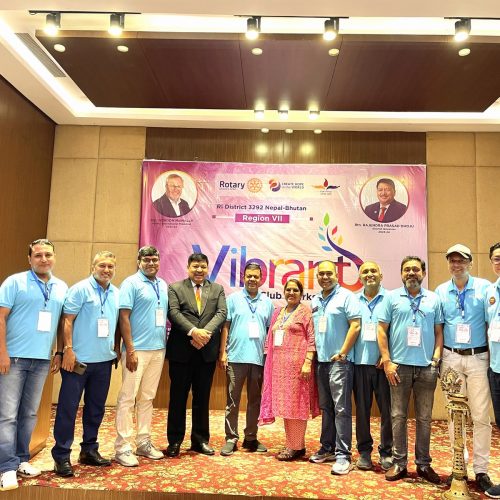 Participated in Vibrant Club Workshop (Region-7) 2023-24