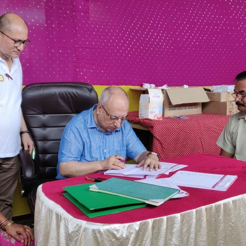 diabetes eye screening camp at panitanki rotary club of kakarvitta 7