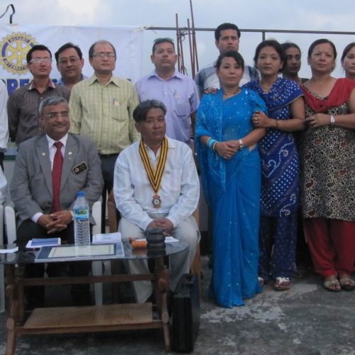 rotary club of kakarvitta charter presentation 11