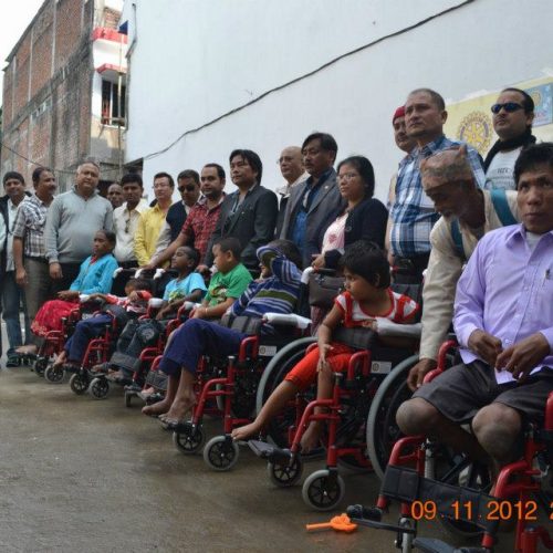 wheel chair distribution rc kakarvitta 16